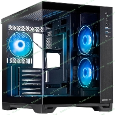 Компьютерный корпус Chieftec Visio черный без БП ATX 2x80мм 4x120мм 2x140мм 1xUSB 2.0 2xUSB 3.0 audio bott PSU