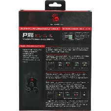 Мышь проводная A4Tech Bloody W90 Pro черный, 16000 dpi, USB, кнопки - 10