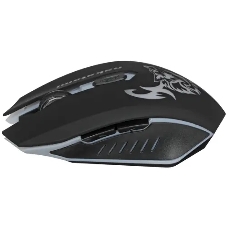 Мышь беспроводная Nakatomi MROG-15U черный, 1600 dpi, радиоканал, USB, кнопки - 6