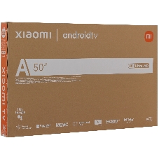 Телевизор Xiaomi TV A 50 2026 L50MB-ARU черный DLED 4K UHD 60Hz Smart TV Android TV