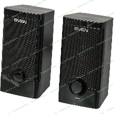 Колонки SVEN 318 черный USB-порт ПК, ноутбука или адаптер 5V DC