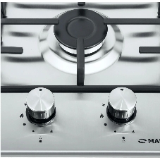 Газовая варочная панель Maunfeld EGHS.32.3ES/G, 2 конфорки, нержавеющая сталь