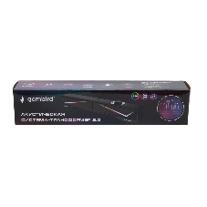 Акустическая система-трансформер 2.0 Gembird SPK-615, 10Вт, пластик, RGB подсветка, черный