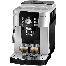 Кофемашина автоматическая DeLonghi ECAM 21.117.SB серебристый/черный, исп. кофе - зерновой/молотый, 1.8 л, 1450 Вт, 15 бар