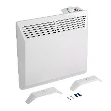 Конвектор Denzel XCE-1000 белый, 1000 Вт, 15 м2, термостат
