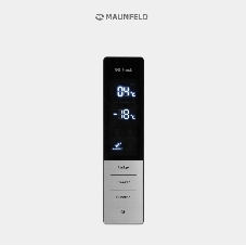 Холодильник Maunfeld MFF200NFWE белый, двухкамерный 271/106л морозилка снизу, No Frost