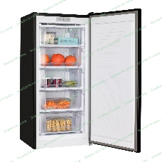 Морозильная камера NordFrost DF 263 BAP черный, 150 л, 5 ящиков