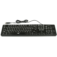 Клавиатура проводная Dialog Gan-Kata KGK-16U BLACK - игровая с RGb-подсветкой, USB, черная