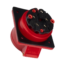Розетка стационарная для скрытой установки PPC 425 3Р+РЕ+N 32А 380В IP44 Jazzway