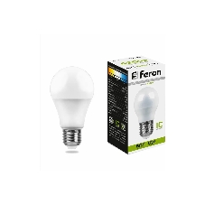 Лампа светодиодная Feron LB-38 5W 230V E27 4000K G45 Лампа светодиодная Feron LB-38 5W 230V E27 4000K G45