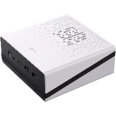 Неттоп Acer Gadget E10 ERBox 1 Ryzen 7 6800H (3.2) 16Gb SSD512Gb 680M Windows 11 Pro 2xGbitEth WiFi BT 120W черный/белый