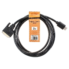 Кабель HDMI to DVI-D (19M -25M) 2м, TV-COM LCG135E-2M