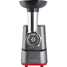 Мясорубка электрическая Hyundai HY-MG3144 графит, 1800 Вт, 2.2 кг/мин, реверс, защита от перегрузки, насадки - 7