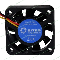 Вентилятор для корпуса 5bites FB4010S-12H3 черный, 40 x 40 мм, 6000 об/мин, 23 дБ, 3 pin