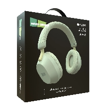Беспроводные/проводные наушники MORE CHOICE HW55 молочный, накладные, Bluetooth + проводной, до 12 ч