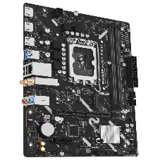 Материнская плата ASUS PRIME H610M-F WIFI, LGA1700, Intel H610, 2xDDR5, 2xSATA 6Gb/s, 1xM.2 PCI-E 3.0 x4, 1xPCIe 4.0 x16, 1xPCIe 3.0 x1, 2xHDMI, 1x 1Gb LAN, 2xUSB 5Gbps Type-A, 3xUSB 2.0 Type-A, 3x3.5 мм, 7.1, microATX