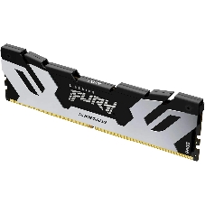 Оперативная память Kingston Fury Renegade, DDR5, 32Gb (1x32GB), 6400MHz, CL32, DIMM, радиатор, серебристый/черный