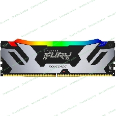 Оперативная память Kingston Fury Renegade, DDR5, 48Gb (1x48GB), 6400MHz, CL32, DIMM, с радиатором, RGB, серебристый/черный