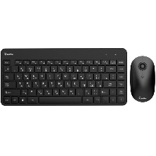 Комплект клавиатура+мышь Smartbuy 220349AG беспроводной, USB, 1600 DPI, чёрный