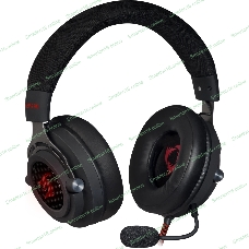 Гарнитура Defender Aspis Pro чёрный, проводная, съёмный микрофон, подсветка