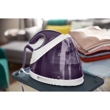 Парогенератор Philips GC7051/30 фиолетовый/белый, 2400 Вт, 120 г/мин, 230 г/мин, 2000 мл
