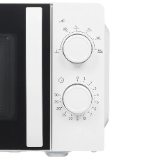 Микроволновая печь Beko SOLO MOC20100W1 белый, 20 л, 700 Вт, переключатели - поворотный механизм