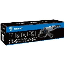 Угловая шлифовальная машина (УШМ) DEKO AG1500-D1 PRO, 125мм, 1500 Вт