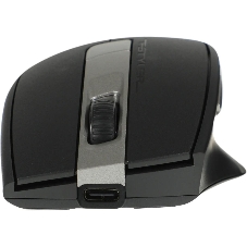 Мышь беспроводная A4Tech Fstyler FB35C серый/черный, 2000 dpi, радиоканал, Bluetooth, USB, кнопки - 6