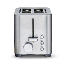 Тостер CASO Classico T2 Duo серебристый, 850 Вт, 2 слота