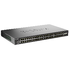 Коммутатор D-Link DGS-1210-52X/ME/C1A, 48×1 Гбит/с + 4×10 Гбит/с SFP+, управляемый