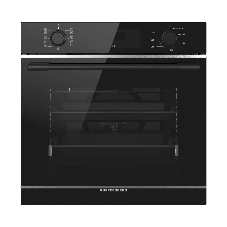 Духовой шкаф Kuppersberg HO 622 BX, High-Tech, 78 л, комбинированное управление, дисплей, таймер, 11 режимов, макс. температура 300 градусов, гриль, телескопические направляющие (на 1 уровень), энергоэффективность А, цвет черный, цвет фурнитуры черный/нержавеющая сталь