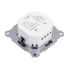 Светорегулятор (диммер) SE AtlasDesign карбон, повор-нажим, LED, RC, 400 Вт, мех.