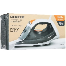 Утюг Centek CT-3301 белый/серый, 2800 Вт, 50 г/мин, 190 г/мин, 600 мл