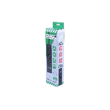 Бытовой удлинитель PowerCube, 2 р с/з вык.,3USB, 3500 Вт, 16А, 1.9 м, 3x1,0 черный PC-5B-2M