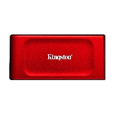 Внешний SSD Kingston XS1000, 2TB, USB 3.2 Gen 2 Type-C, R/W 1050/1000, красный