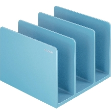 Подставка-ограничитель для книг Deli NS006BLUE Nusign 162x162x122мм синий