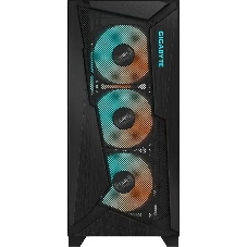 Компьютерный корпус Gigabyte C301G черный без БП ATX 4x120мм 4x140мм 2xUSB 3.0 audio bott PSU