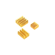Набор радиаторов ACD RA539 Gold 3 in 1 Heat Sink Set Aluminum for Raspberry Pi 4B Набор радиаторов ACD RA539 Gold 3 in 1 Heat Sink Set Aluminum for Raspberry Pi 4B