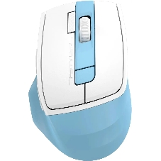 Мышь беспроводная A4Tech Fstyler FG45CS Air2 голубой/белый, 2000 dpi, радиоканал, USB, кнопки - 7