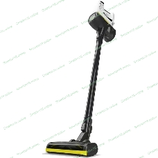 Пылесос вертикальный Karcher VC 4 черный/белый, питание от аккумулятора, 140 Вт, уборка сухая, пылесборник 0.65 л, работа от АКБ max - 30 мин