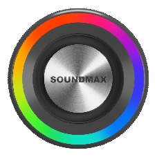 Портативная колонка Soundmax SM-PS5024B черный