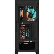 Компьютерный корпус Gigabyte C301G черный без БП ATX 4x120мм 4x140мм 2xUSB 3.0 audio bott PSU