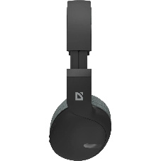 Беспроводные/проводные наушники Defender FreeMotion B480 черный, накладные, Bluetooth + проводной, складная конструкция, до 8 ч