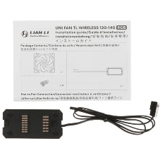 Вентилятор для корпуса Lian-Li Uni Fan TL Wireless 120 Reverse ARGB 120х124.5x28 черный 4-pin 34дБ (G99.12RTL1W1B.R0) Ret