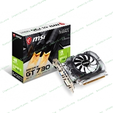 Видеокарта MSI N730-2GD3V3 GT 730 2048Mb 64 GDDR3 902/1600 DVIx1 HDMIx1 CRTx1 HDCP Ret