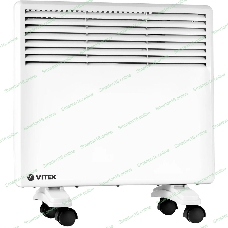 Конвектор Vitek VT-2183 белый, 1000Вт, 20м2, термостат