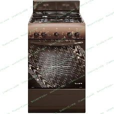 Плита газовая Gefest ПГ 5100 0018 коричневый, конфорок 4 шт, духовка 52 л, 50 см x 85 см x 58.5 см