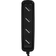 USB-концентратор Behpex BPH-1729, USB 2.0, USB 4 порта, USB