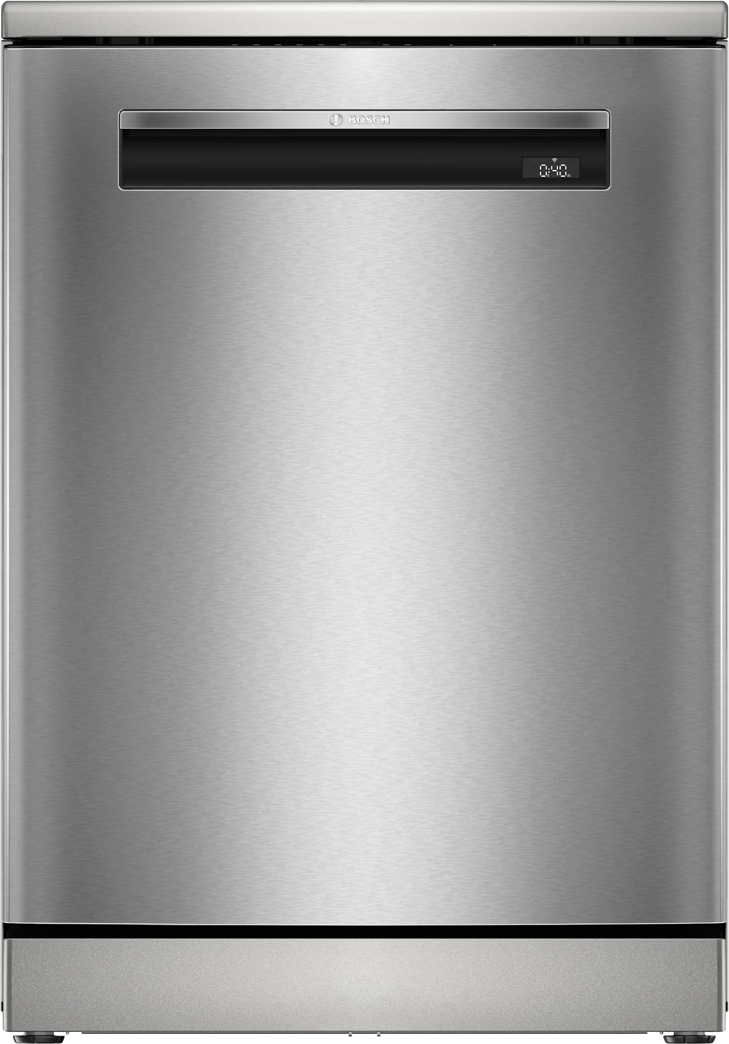 Посудомоечная машина Bosch SMP6EMI86Q, нержавеющая сталь, 60 см, 13 компл., сушка теплообменник, класс A