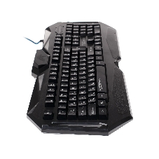 Комплект клавиатура+мышь Qumo Spirit of Wisdom проводной, USB, 2400 DPI, чёрный